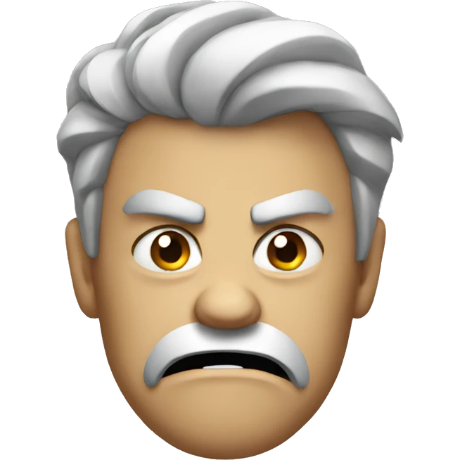 Angry emoji