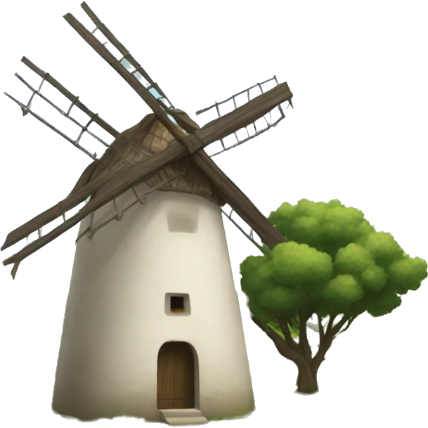 Molino de viento emoji