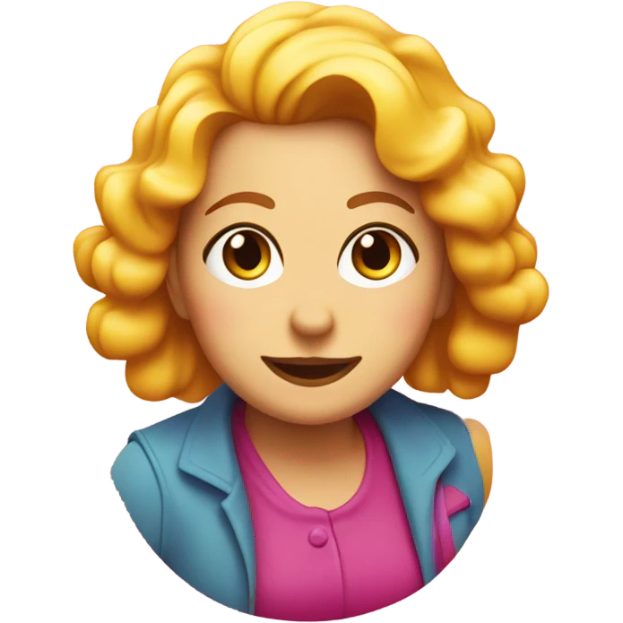 maggie in a retro font  emoji