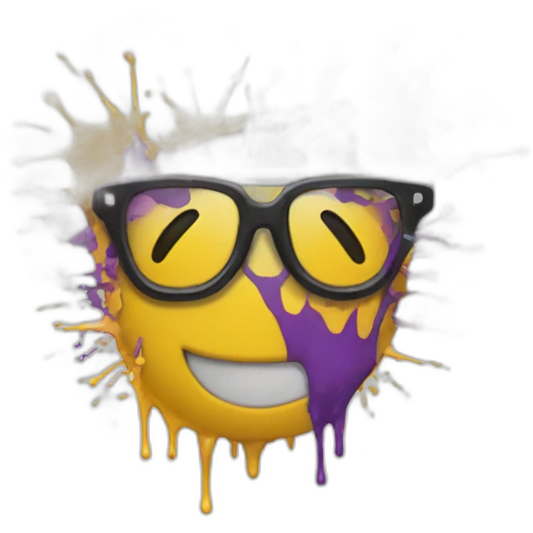 paint-splatter emoji
