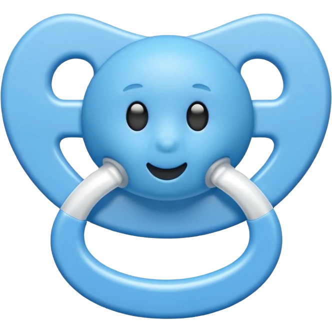 baby pacifier emoji