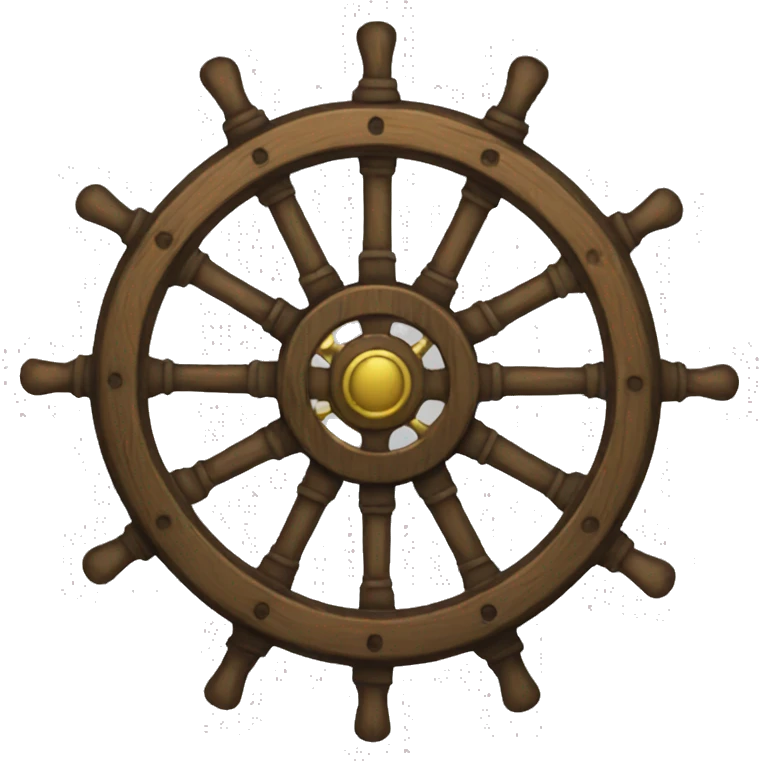 pirate boat wheel emoji