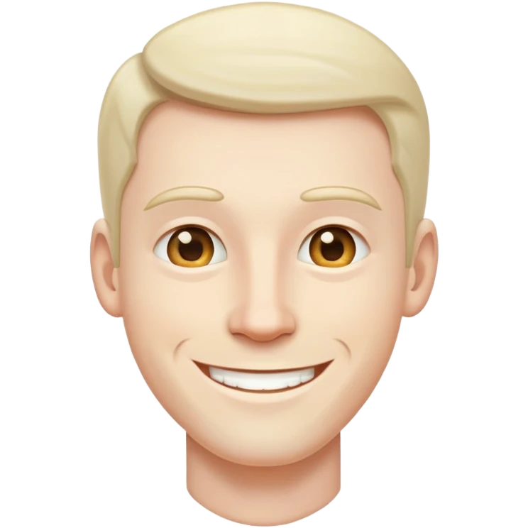 make an emoji for a really white guy emoji