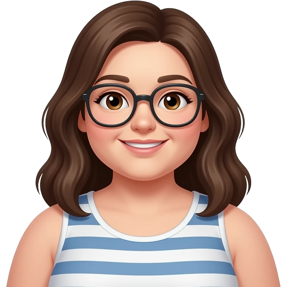 generate a fat girl emoji