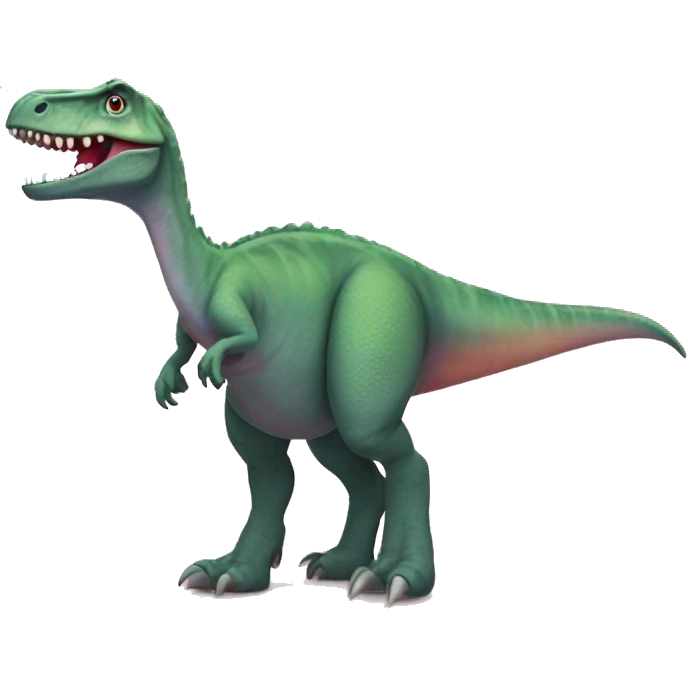 Dinosaurio rosa emoji