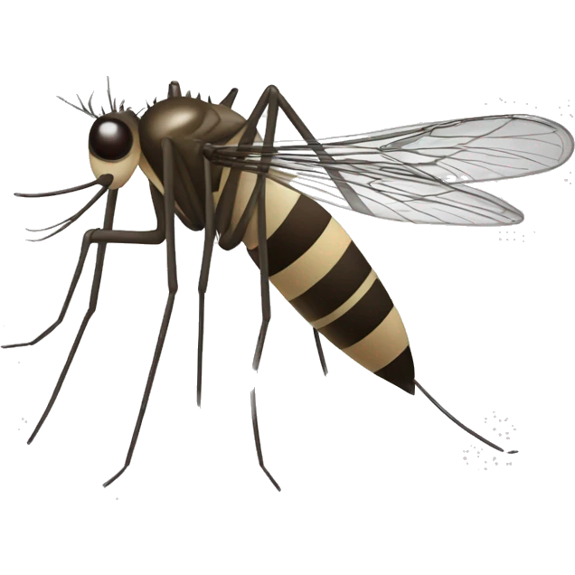 A mosquito stings  emoji