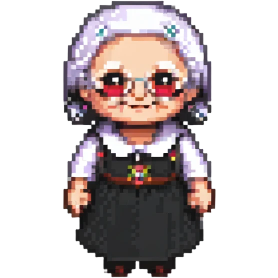 granny character emoji
