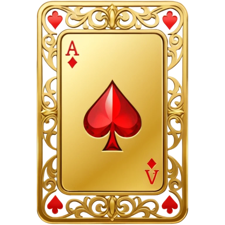 golden ace card emoji