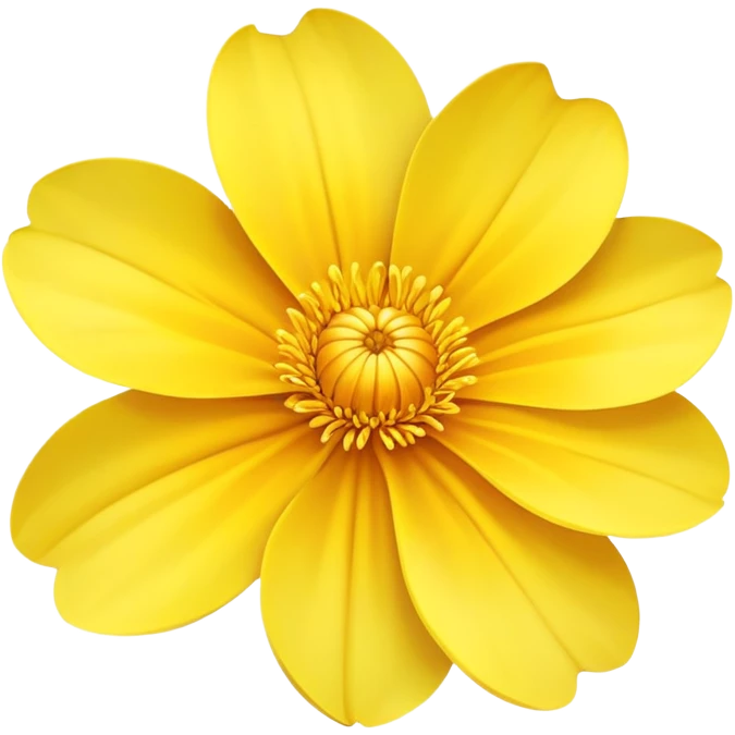 Yellow flawer  emoji