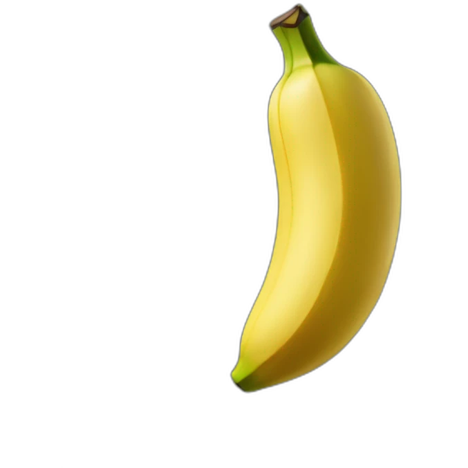 Noir qui mange une banane emoji