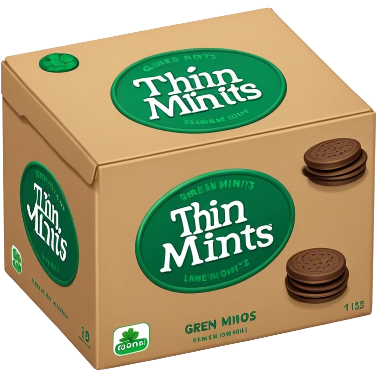 Box of thin mints emoji