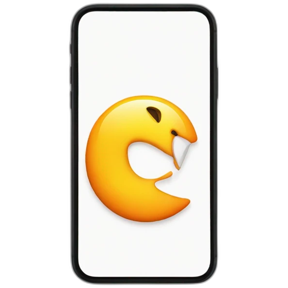 iOS Swift logo on an iPhone emoji