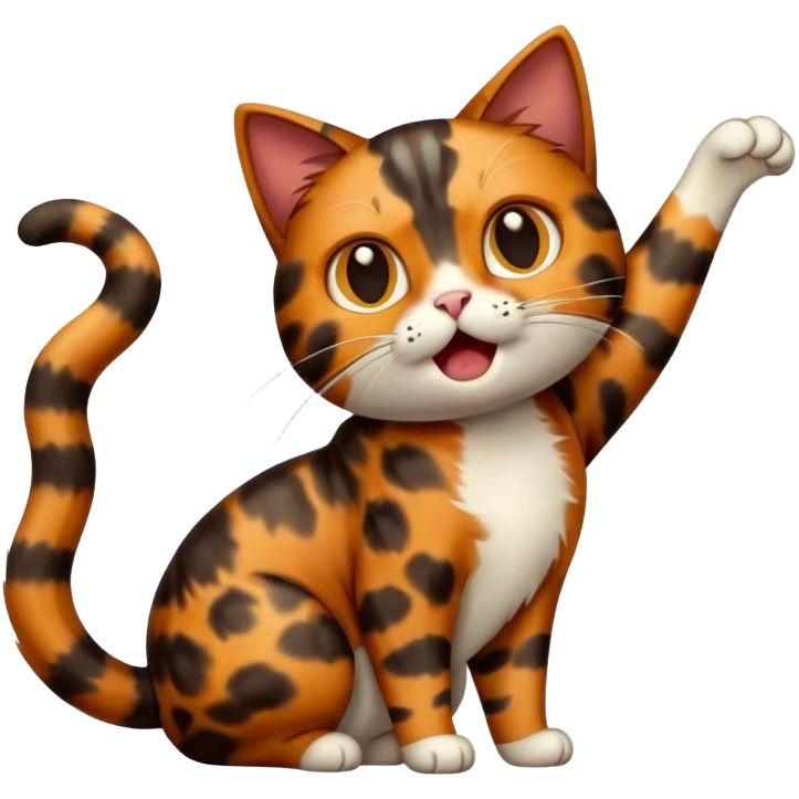 Cat shaking head emoji