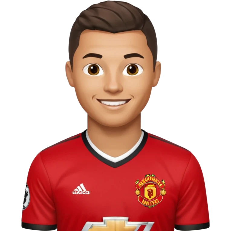 Ronaldo 2008 smiling  emoji