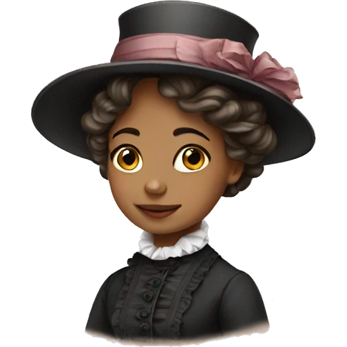 victorian girl emoji