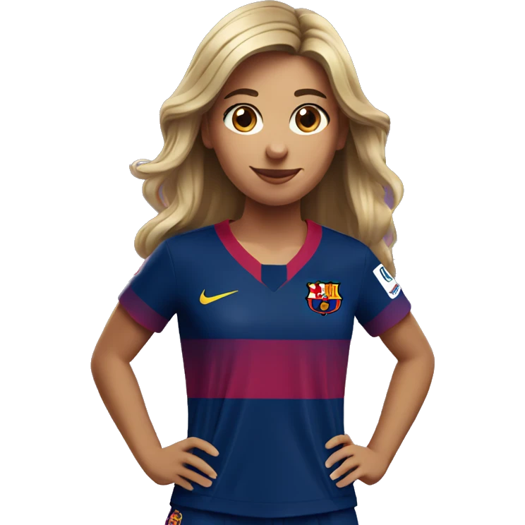 Barça femenino emoji