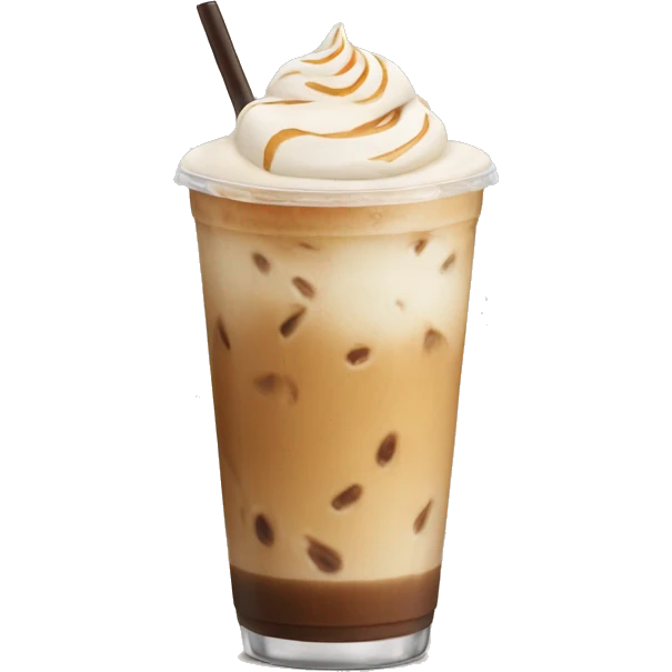 iced latte emoji