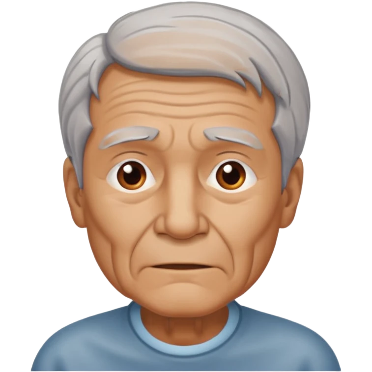 WELL BUILD OLD MAN WITH RIB PAIN emoji