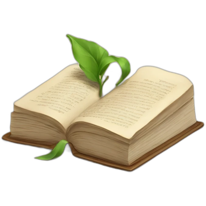 a book celebrating victory emoji