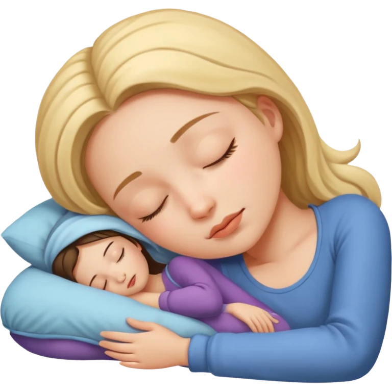 Girl sleeping  emoji
