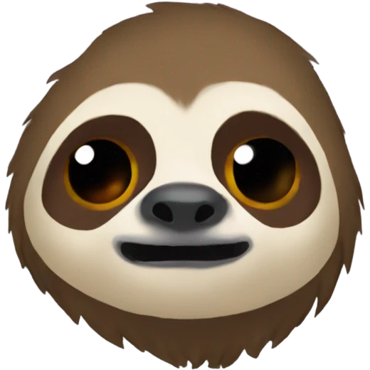 Cave sloth emoji