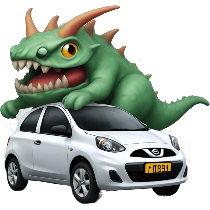 kaiju Nissan micra emoji