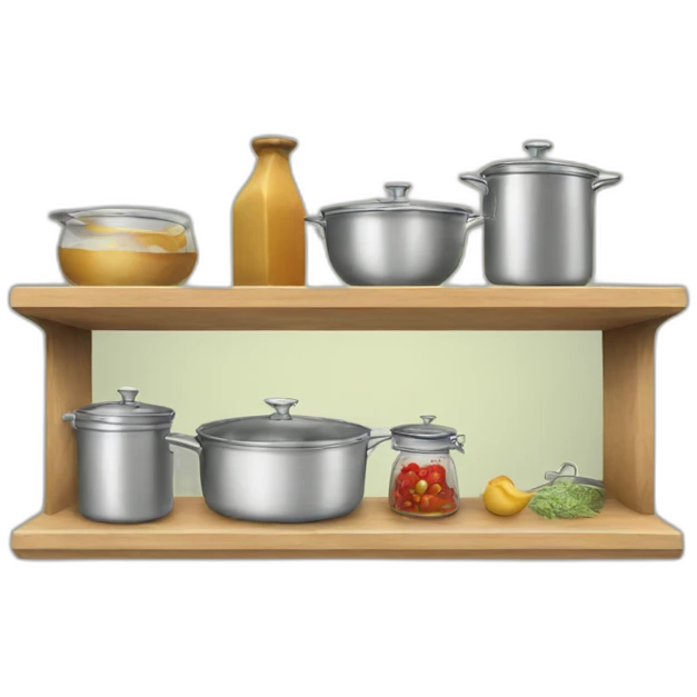 kitchen shelf emoji