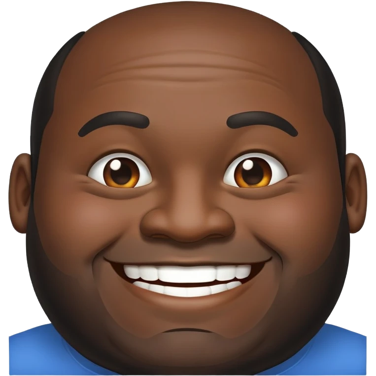Big black man emoji