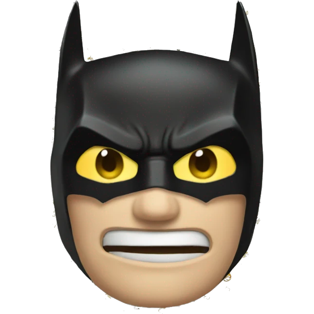 Batman emoji text feml version emoji