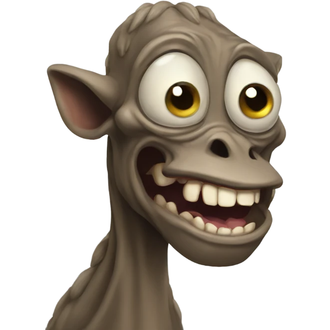 Ugliest creature ever see  emoji