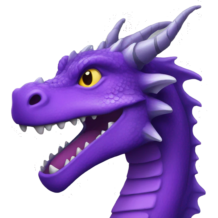 Purple Dragon emoji