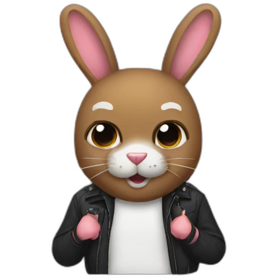 bad bunny rock emoji