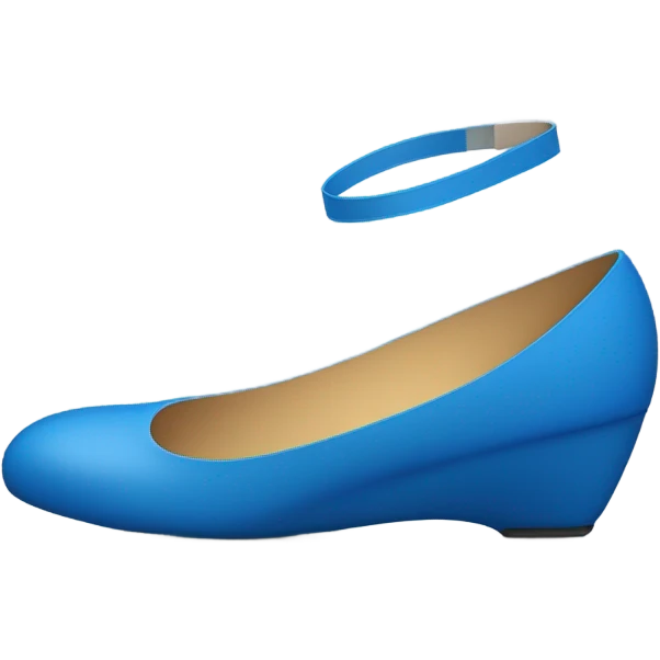 zapato azul emoji