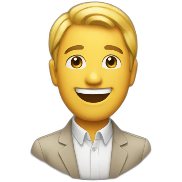 one classic smiling emoji emoji