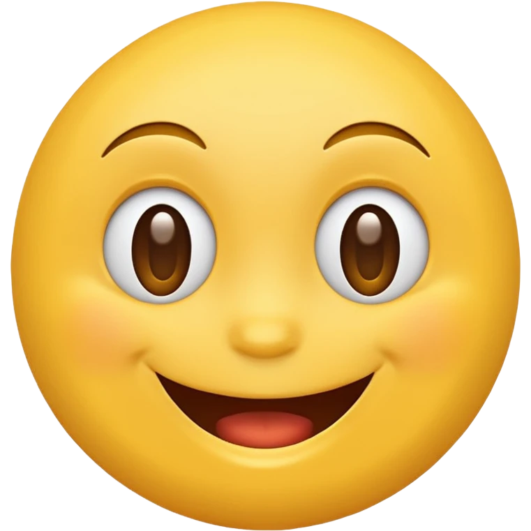 Normal happy face emoji