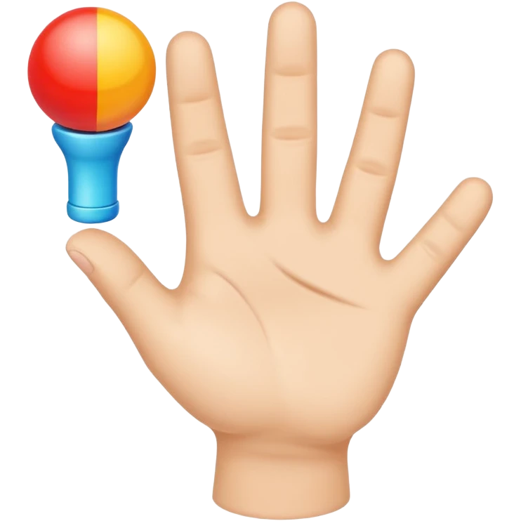 kids gamertap hand  icons 3d  emoji