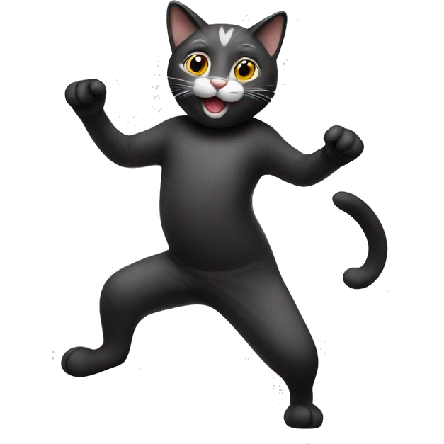 dancing cat emoji