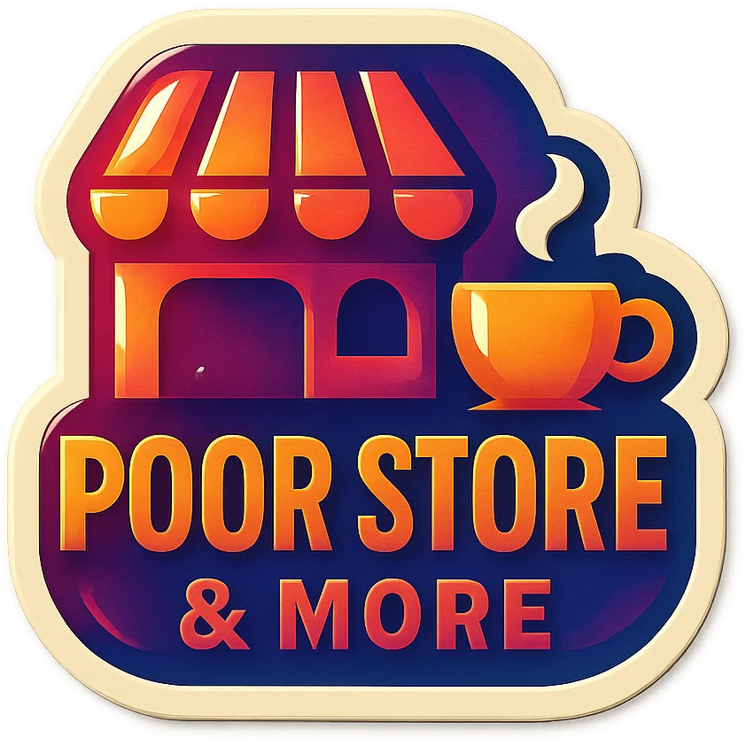 Cafe named poor store & More emoji