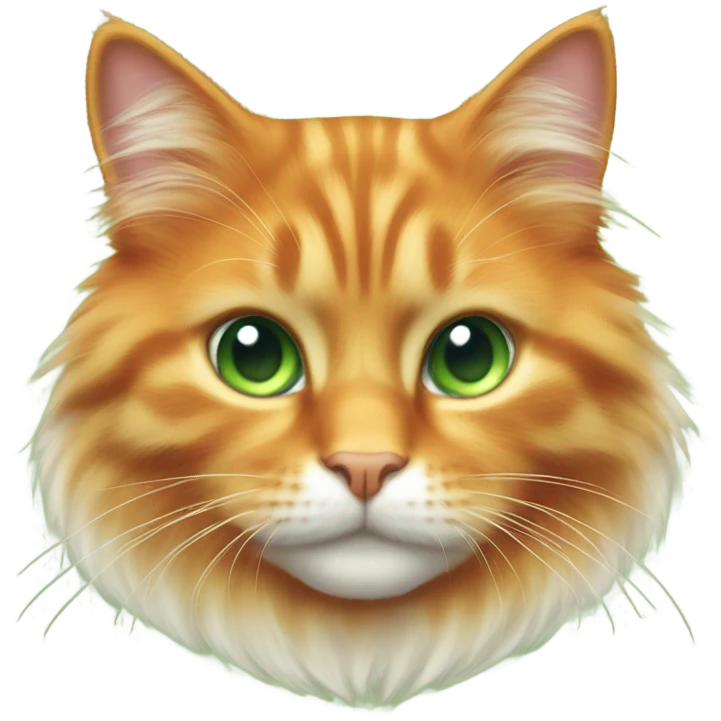 Orange cat emoji