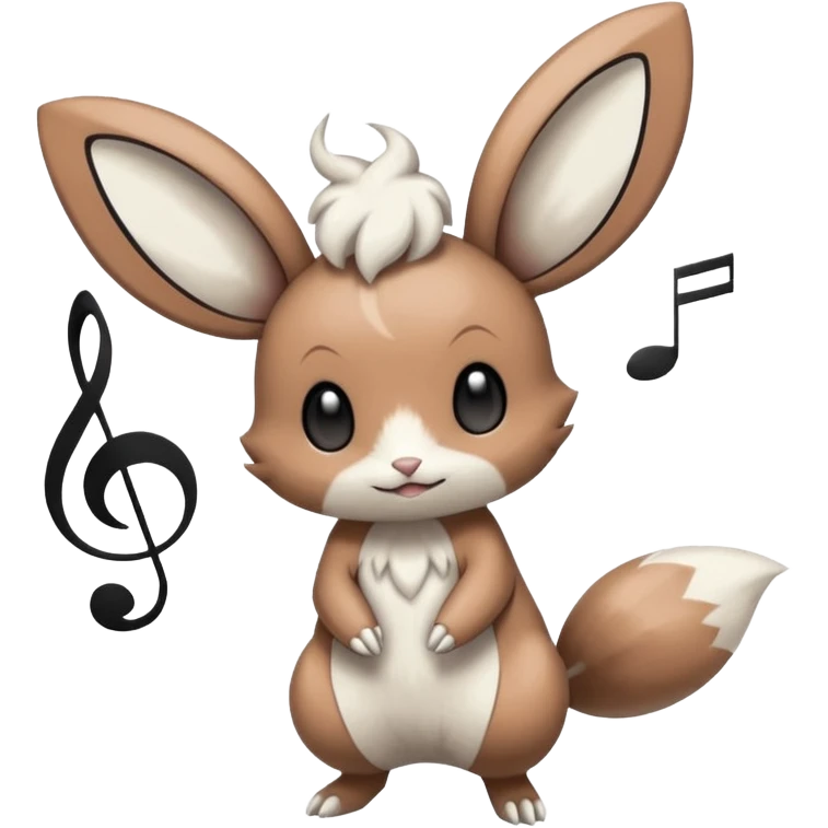 Meloetta-Minccino-Pokémon-Fakémon-fusion-creature emoji