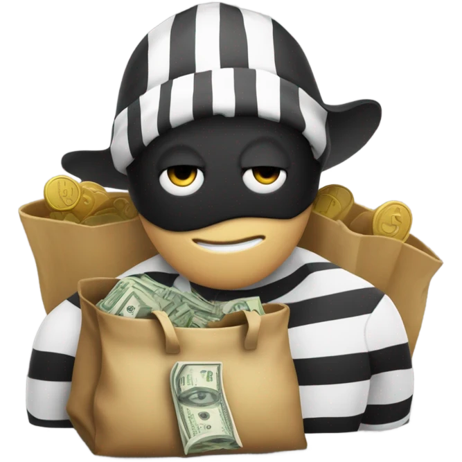 Robber emoji emoji