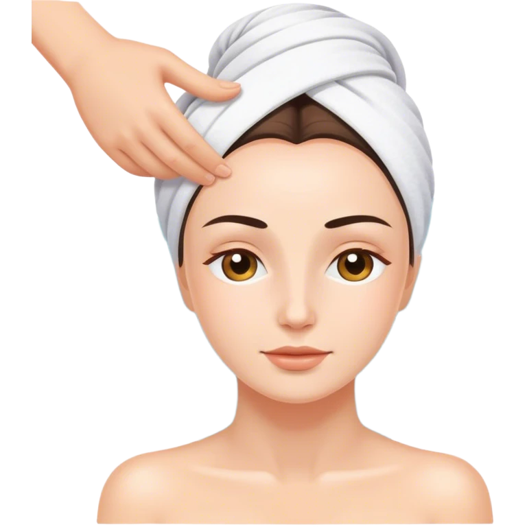 😍💆🏻‍♀️ emoji