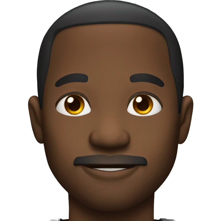 Strong black man emoji