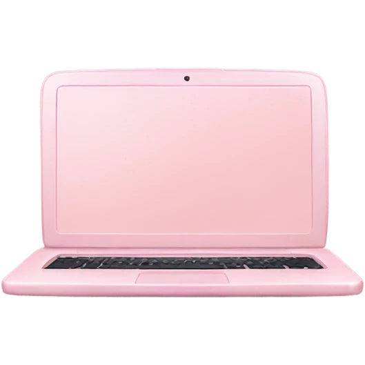 Light pink Laptop emoji