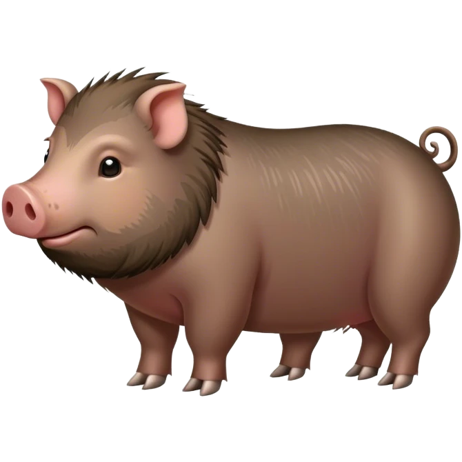 Bornean Bearded pig emoji