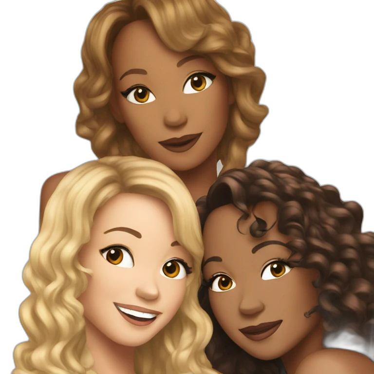 Mariah and whitney emoji