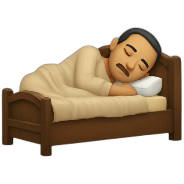 Sleeping mexican emoji