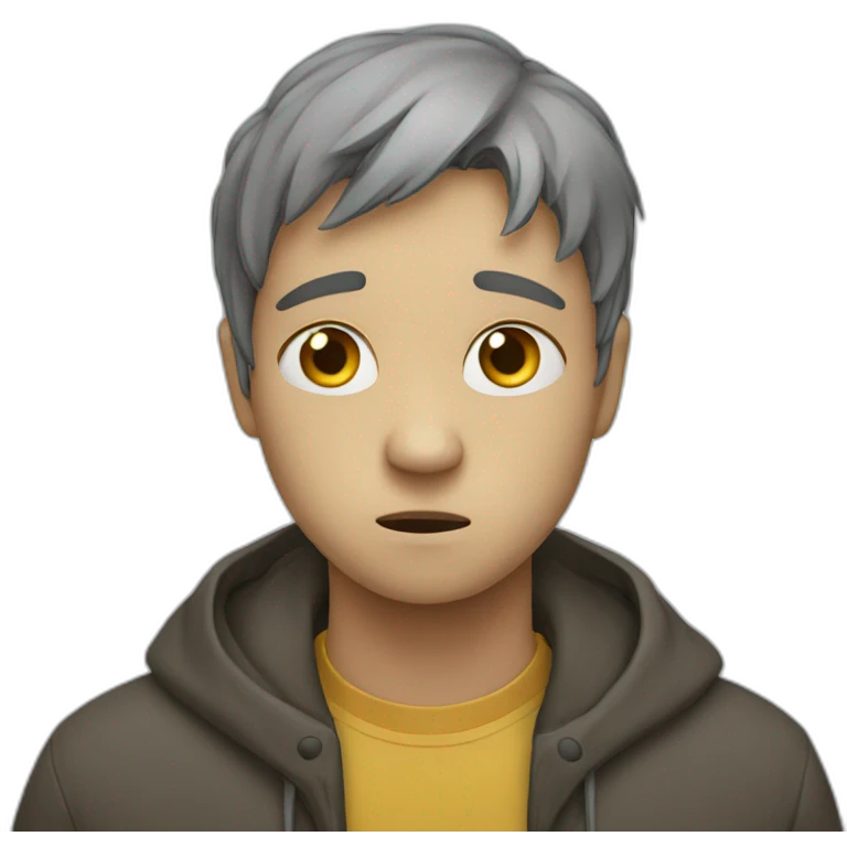 Triste emoji