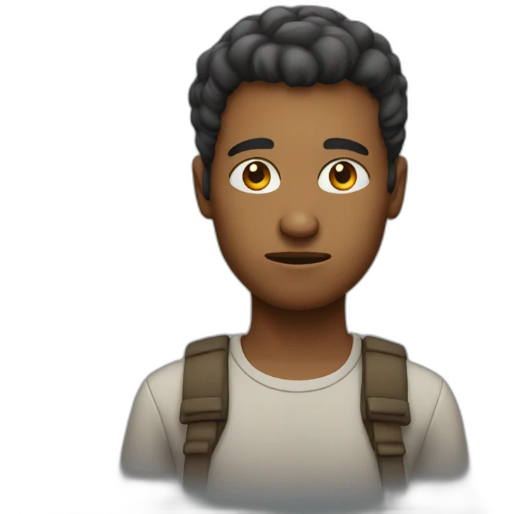 Person serious emoji