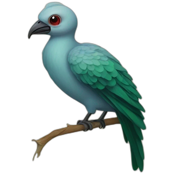 opium bird emoji